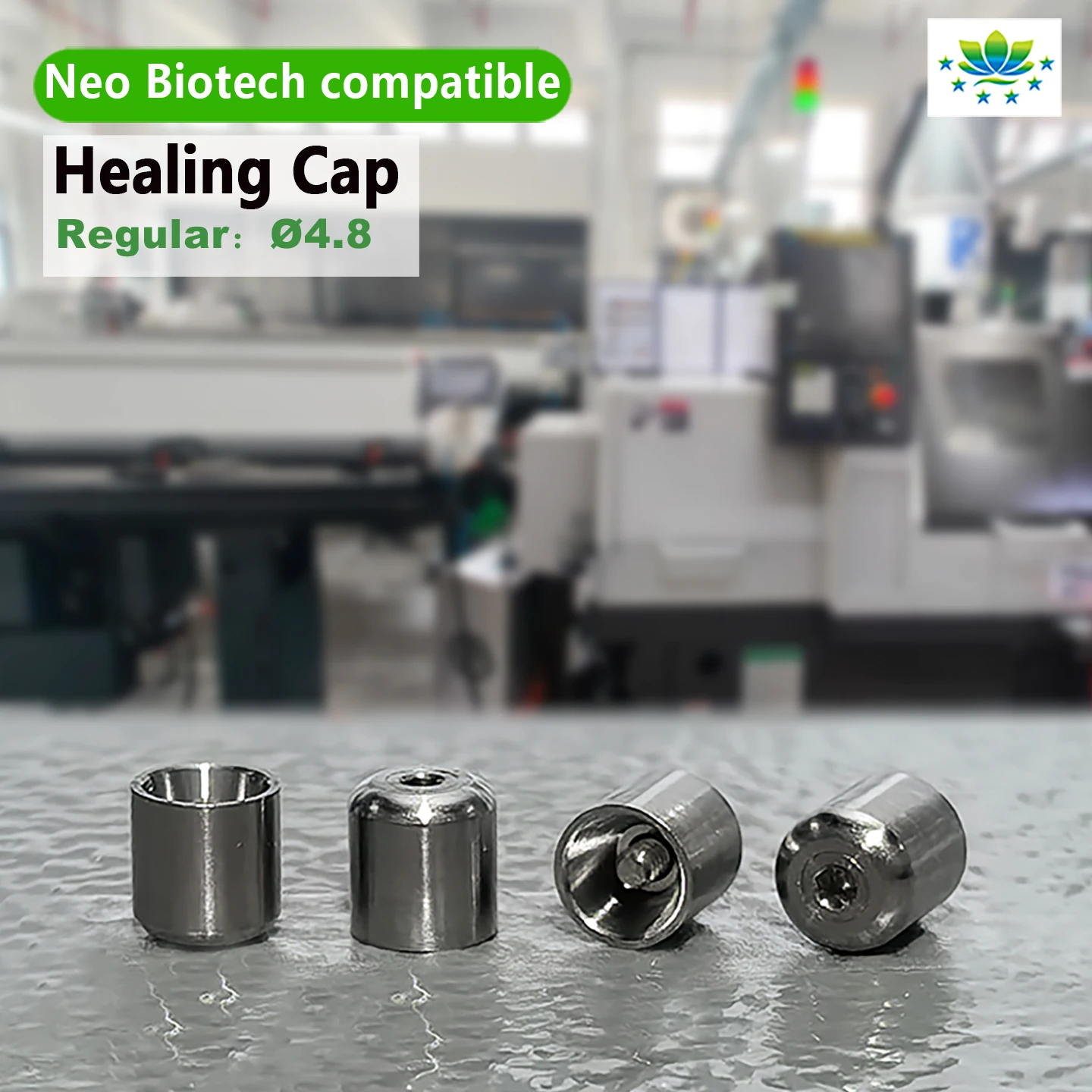Neo Biotech Healing Cover Ti Comfort Cap Dental Healing Cap OEM ODM Custom Dental Implant Protective Cap Factory Direct Supply