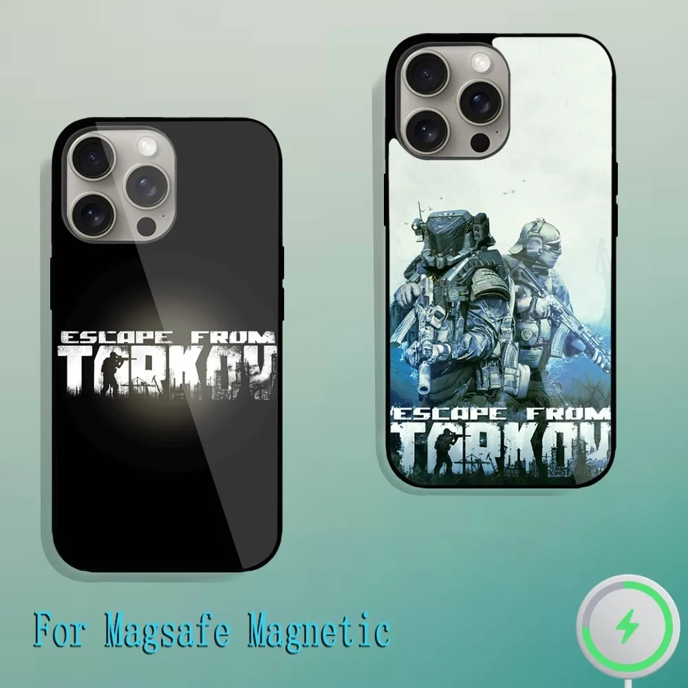 Casing ponsel Game Escape dari Tarko, casing ponsel magnetis untuk iPhone 11 12 13 14 15 Plus Pro Max Magsafe