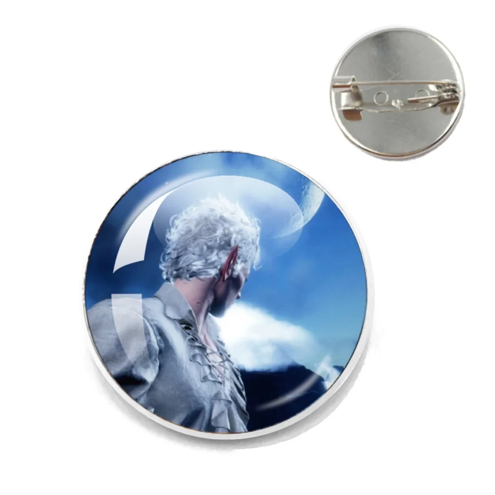 لعبة Astarion Baldur's Gate أنيمي دبابيس الكرتون دبابيس تأثيري التلبيب شارات حقيبة الظهر مجوهرات اكسسوارات المشجعين جمع هدية