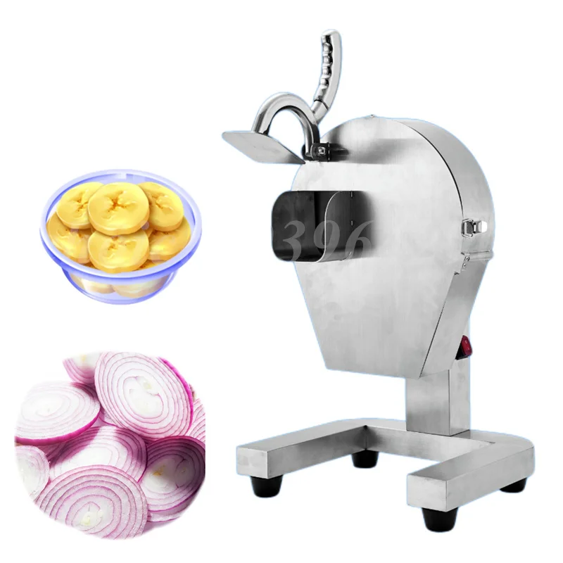 Easy Operation Large Output Food Slicer Vegetable Cutter Machine Stainless Steel Chilli Celery Onion Cucumber Carrot Cutter