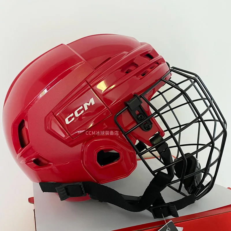 Ccm tacks 70 ice hockey helmet kids youth adult land roller sliding hockey