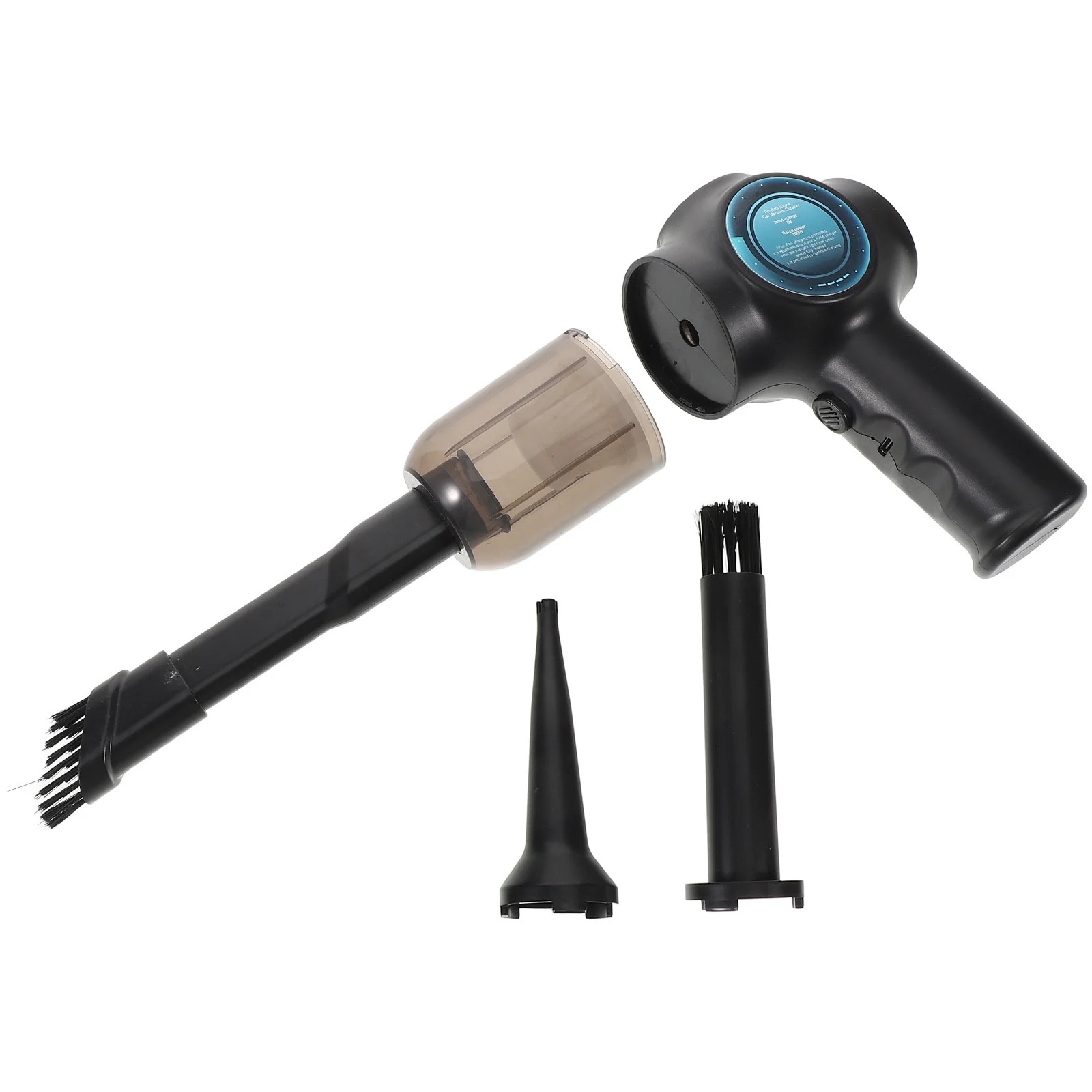 

1Set Mini Car Vacuum Cleaner Cordless Handheld Portable Small Vacuum for Car Interior Household Desktop Dust Cleaning