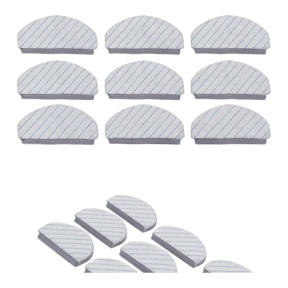Mikrofasertuch Waschbare Wischmopp-Pads Mikrofasermaterial Reißfestes Gewebe Sichere Vakuumbefestigung Einfach zu Installieren