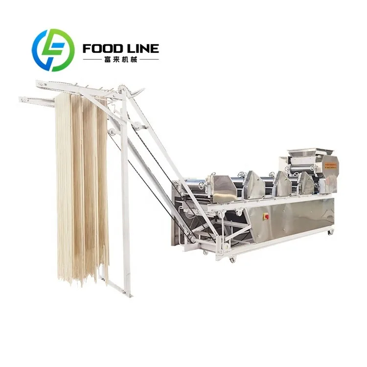 Commercial Electric Large-capacity Flat and Round Noodle Making and Cutting Machine, Pasta Manufacturing Machine
