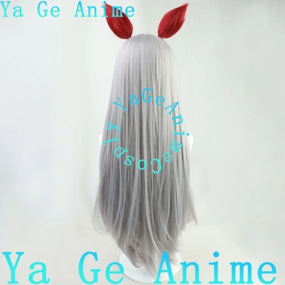 야 게 애니메이션 우마 무스메 프리티 더비 타마모 크로스 코스프레 가발 귀와 꼬리 포함 애니메이션 게임 할로윈 리얼리티 쇼 가발