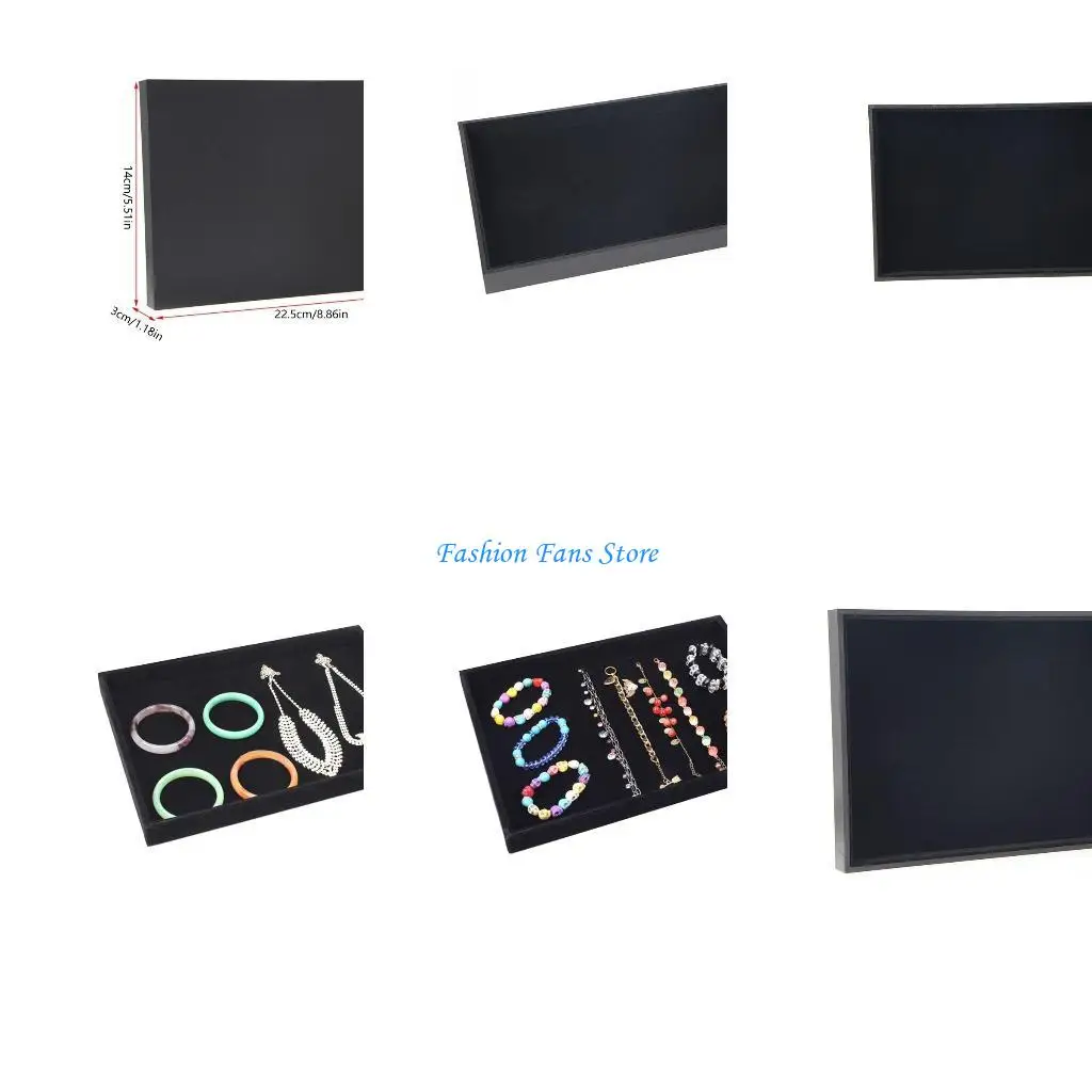 

Jewelry Empty Tray Organiser Jewelry Storage for Case for Necklace Earrings Ring Trinkets Gift Boxes for Girls Women