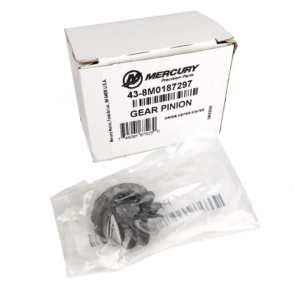 43-8M0187297 Pinion Gear for Mercury 30HP 40HP 4 Stroke Outboard Engine 8M0187297 (Original)