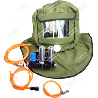 Gas supply gas mask mask full mask spray paint spray chemical polishing anti-dust shawl dust cap