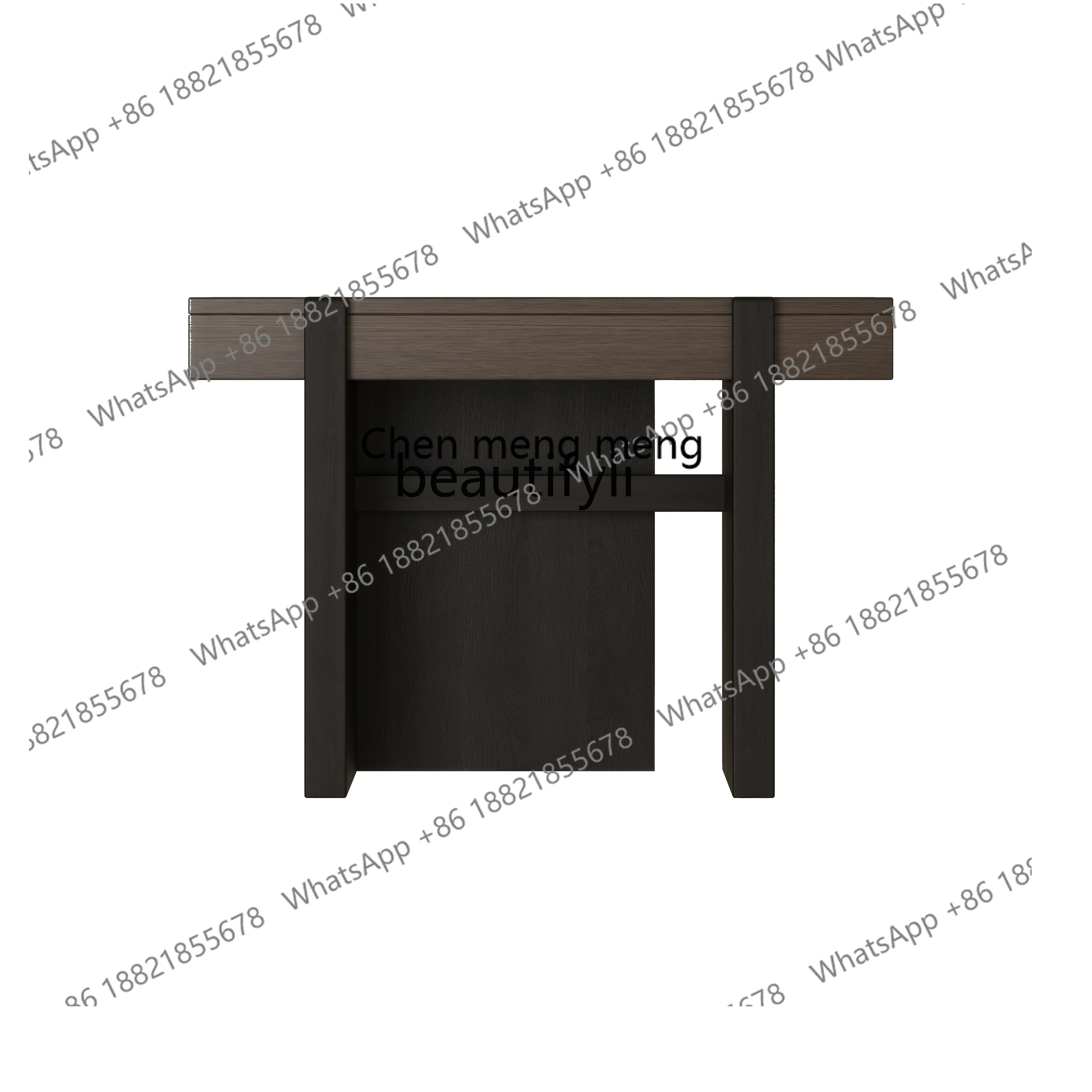 

Light Luxury Entrance Art Italian Minimalist Decoration Modern Minimalist Quiet Corridor Villa Console furniture living room