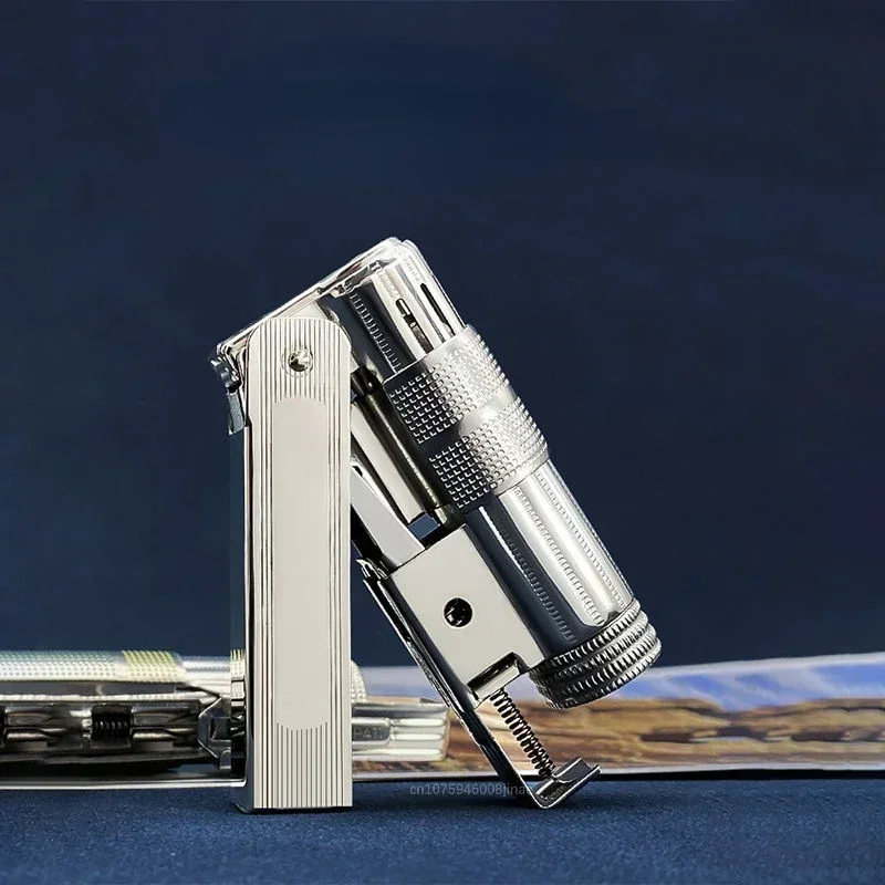 Austrian IMCO Aiku 6700 Metal Lighter Trench Nostalgic Retro Old-fashioned Windproof Oil Lighter Smoking Tool Men's Gift