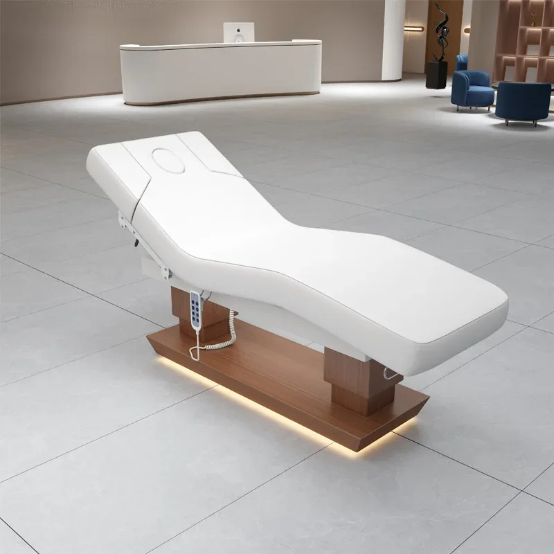 

Высококачественная электрическая косметическая кровать, специальная массажная кровать для салонов красоты, массажная кровать, спа для всего тела с постоянным подогревом