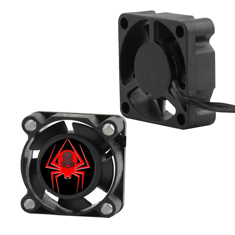 High‑Speed DC RC Cooling Fan 25‑50mm 2800RPM 6V‑8.4V For 1/8 1/10 1/12 RC Car Motor ESC Upgrade Parts