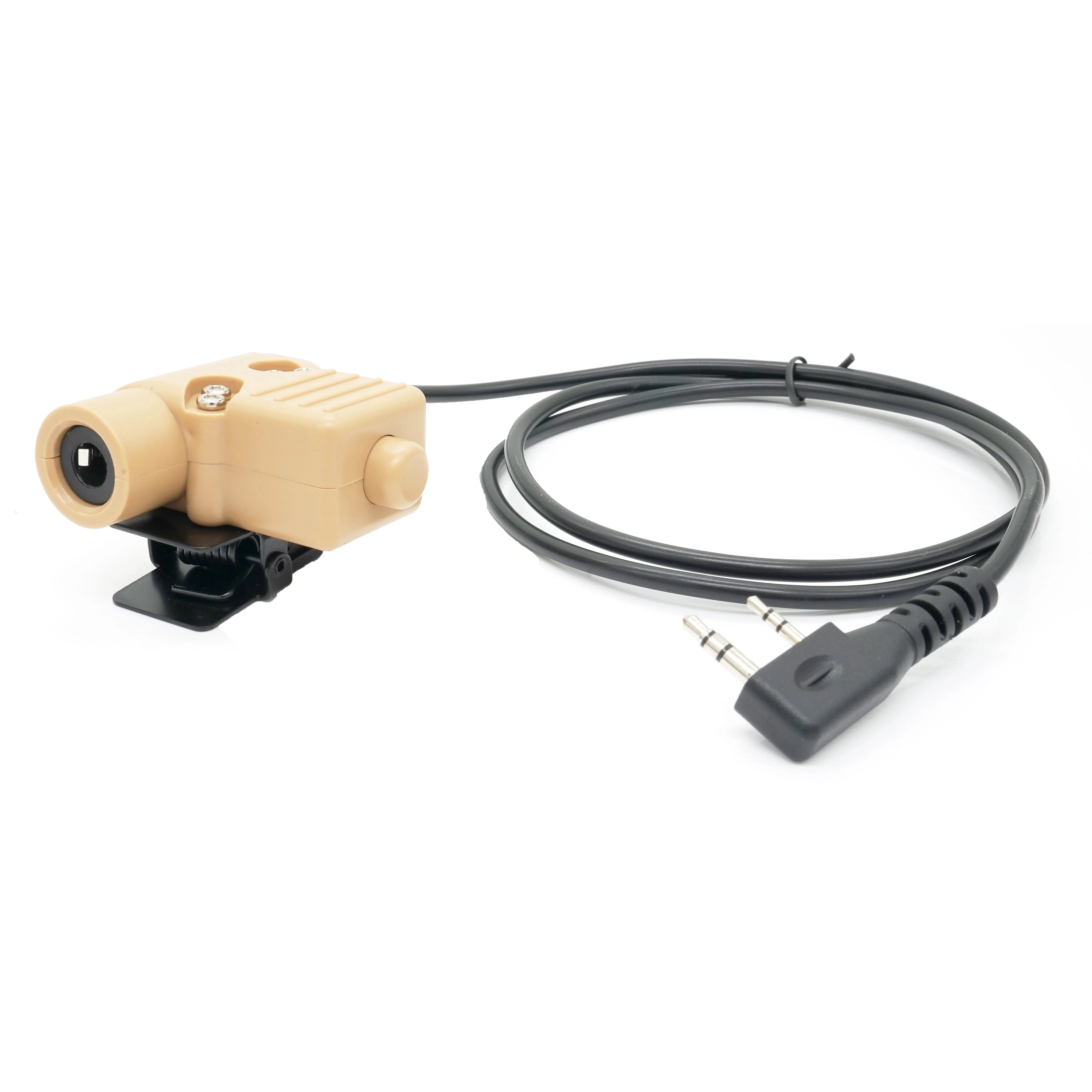 Baofeng K Schnittstelle PTT Adapter U94 Interphone Launching Switch Button Assembly Push To Talk Kopfhörer-Kopfhörer-Adapter – Detail 9