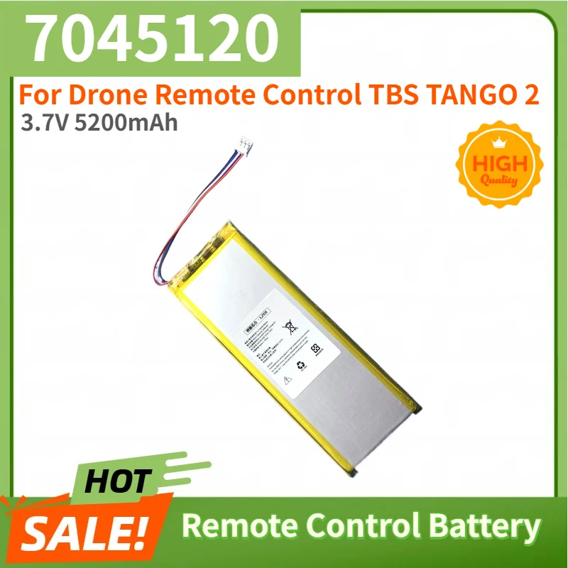 7045120 Battery 3.7V 5200mAh For Drone Remote Control TBS TANGO 2 High Quality Replacement Battery