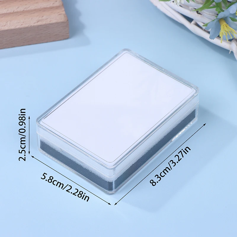 

Прозрачная коробка для демонстрации ювелирных изделий с пенопластовой подкладкой, упаковочная коробка, контейнер для хранения необработанных камней, органайзер для стеклянных бусин