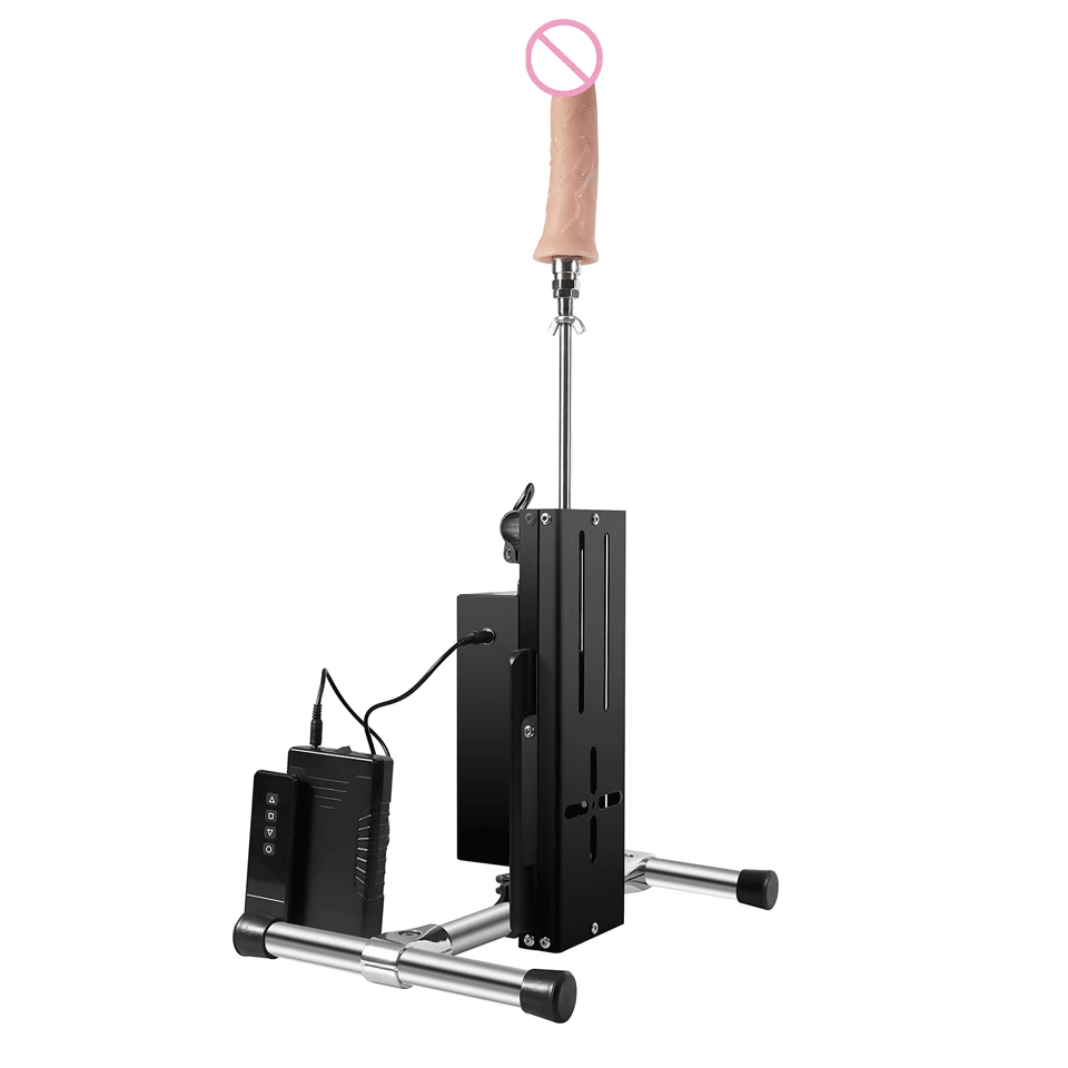 Pistola de massagem automática Dildo, Sex Toys Machine, Impact Gun para área íntima, Masturbação Seks, Vibrador Telescópico, Quiet Bdsm