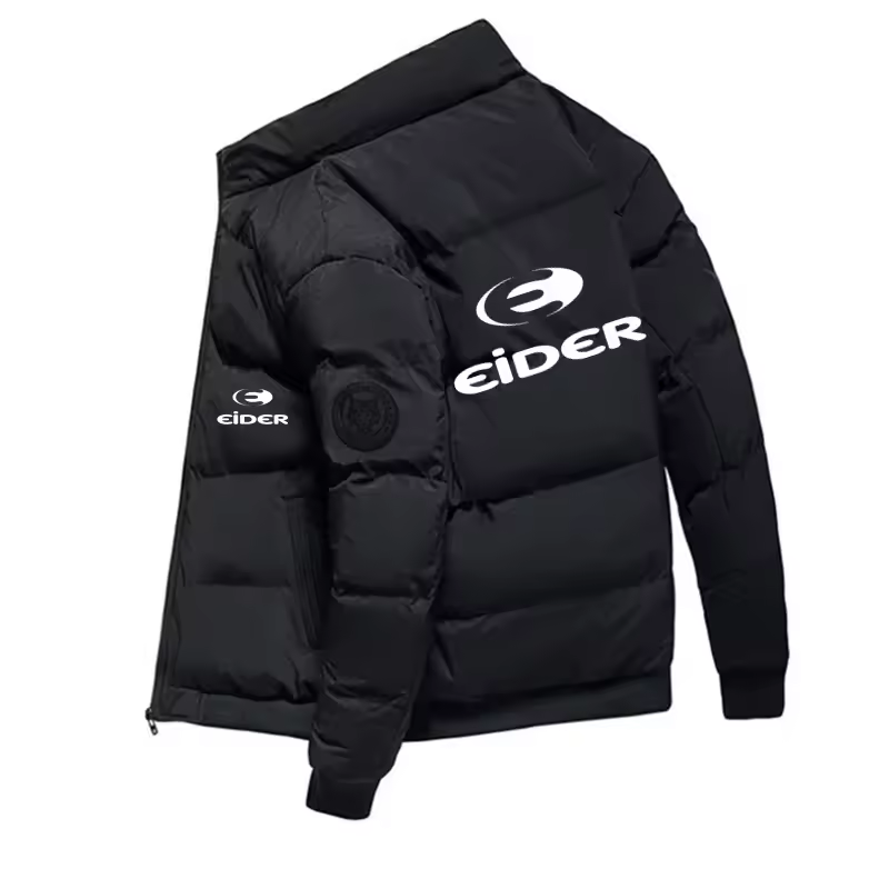 New Men's Casual Windproof, Waterproof Thick Warm Down Jacket, Men's Fashionable Autumn and Winter Coat Jacket 2025 - Image 2