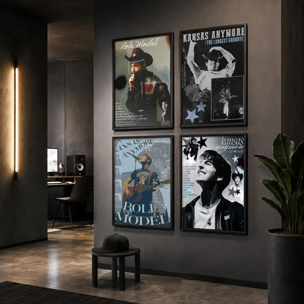 R-ROLE M-MODEL Poster HD Home Wall Stickers House Hallway Living Room Bedroom Bar Office Decor Art Prints