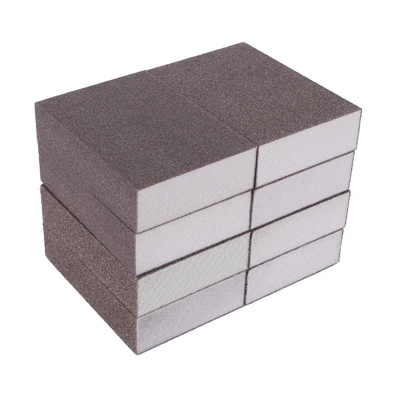 8Pack Sanding Sponges Coarse Fine Sanding Blocks In 60-220 Grits Sand Foam Sandpaper For Metal Wood Polish