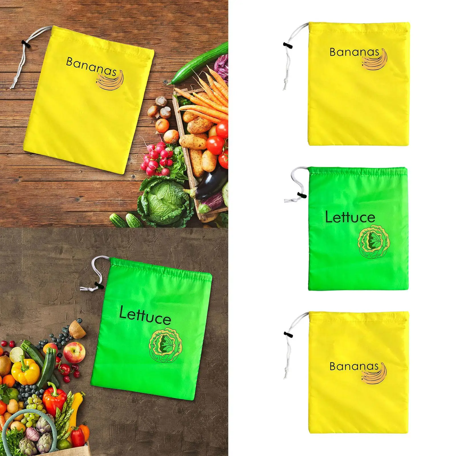 

Сумка для свежих продуктов, сумка для покупок, портативная кухонная сумка для морозильной камеры на шнурке