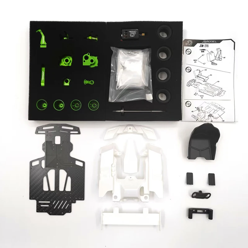 JDMODEL JDM-298 Simulatie Go Kart Model Kit voor 1/10 RC Track Go Kart Model Auto