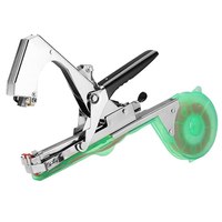 K50 Tying Machine Plant Garden Plant Tapetool Tapener +10 Rolls Tape Set for Vegetable Grape Tomato Cucumber Pepper Flower