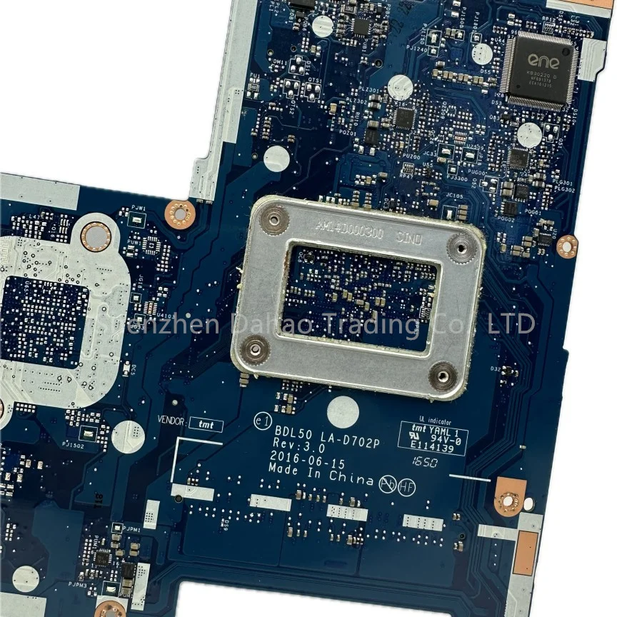 Imagem -02 - Placa-mãe para Laptop hp Pavilion 15-ay 250 g5 com Cpu N3060 N3710 Bdl50 La-d702p 854944 001 854944 601