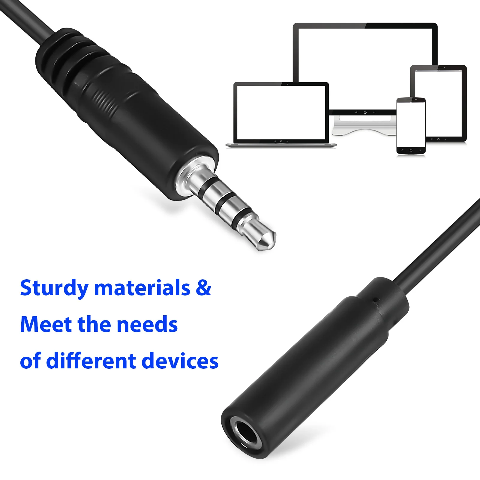 8Pcs Audio Cable Se… - image