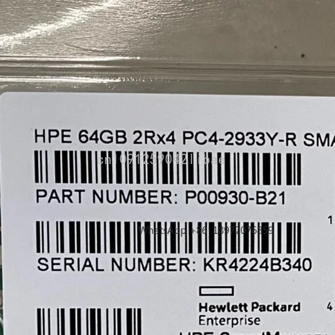 Brand New Server Memory P00930-B21 64G 2R×4 2933 P03053-091