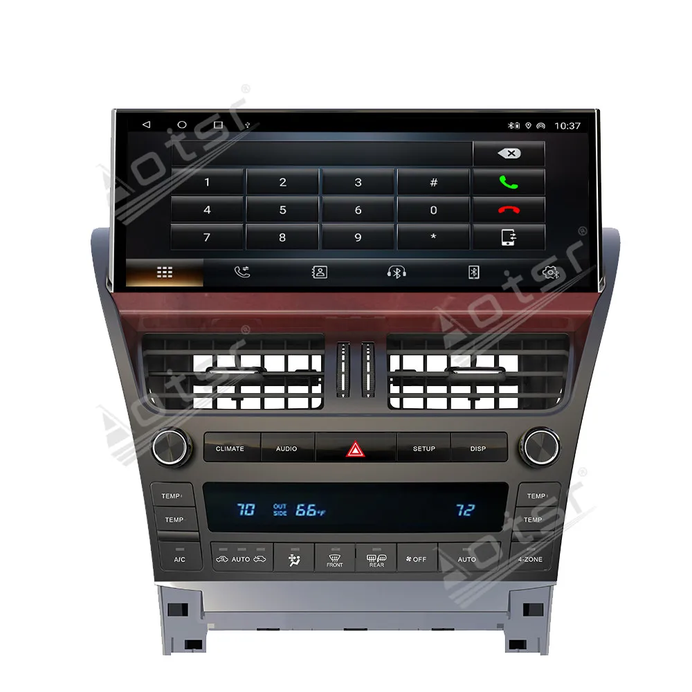 

12,3 "Android 13 CarPlay автомобильный радиоприемник для Lexus S460 LS600 2006-2012 сенсорный экран мультимедийный плеер GPS-навигация автомобильные аксессуары