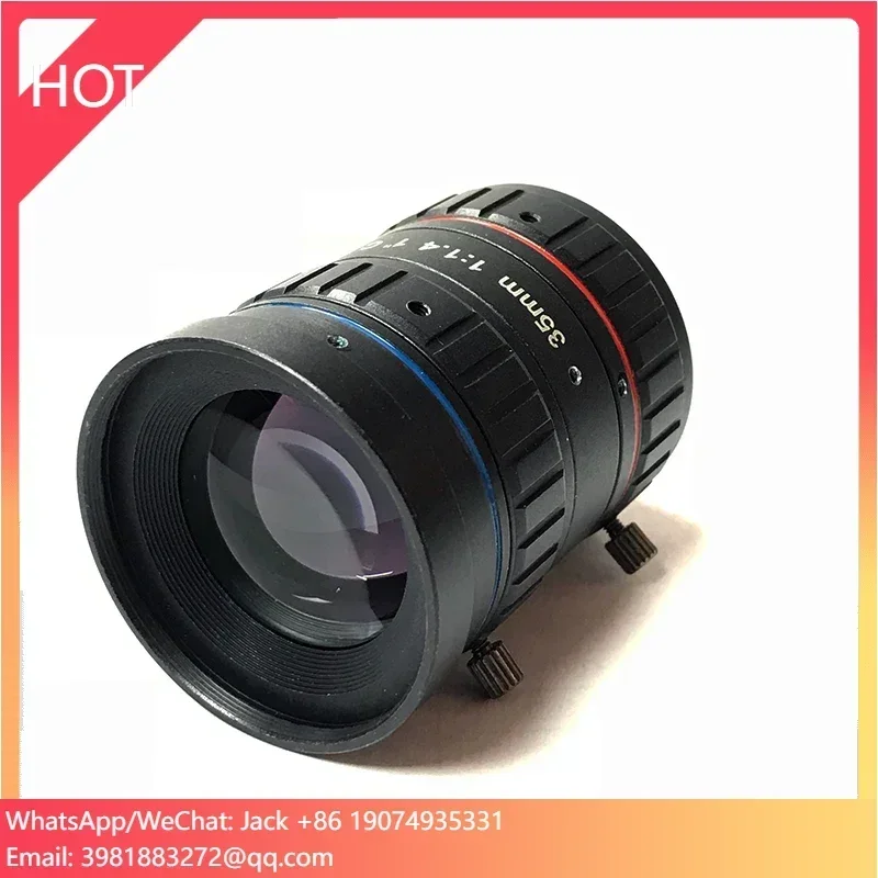

New Smart Security SL-C3514M F1.4 35mm 1 I Inch 8megapixel 4K UHD CCTV F1.4 75mm 35mm C Mount Lens 20mm 50mm F1.4 CCTV Lens