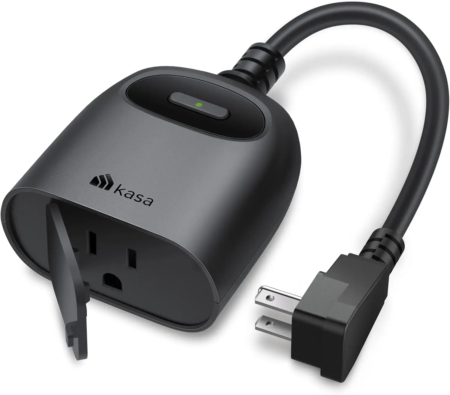 

Outdoor Smart Plug, Wi-Fi Timer, 15A/1875W, IP64 Weatherproof, Works with Alexa & Google Home