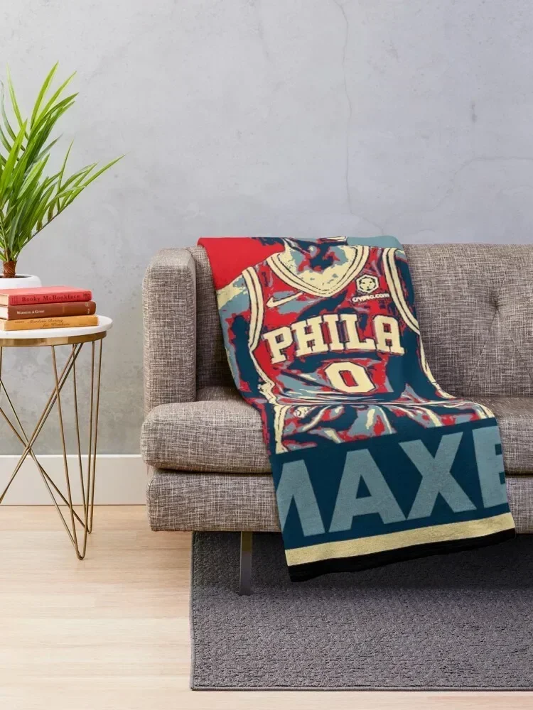 Tyrese Maxey Throw Blanket Picnic Custom Blankets