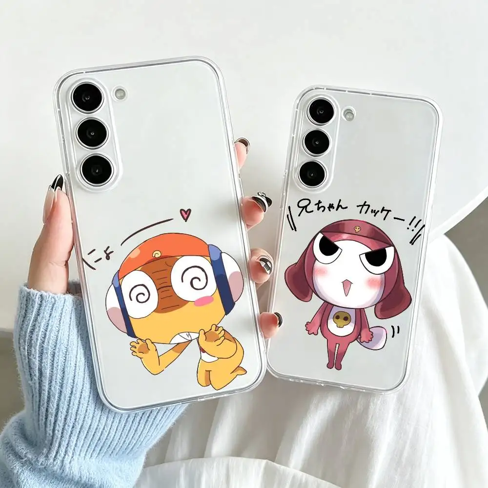 Чехол для телефона K-Keroro Gunsou C-Cartoon, прозрачный силиконовый, мягкий, для Samsung A10, 12, 20, 21S, 30, 31, 40, 50, 51, 52, 70, 71. Подарок.