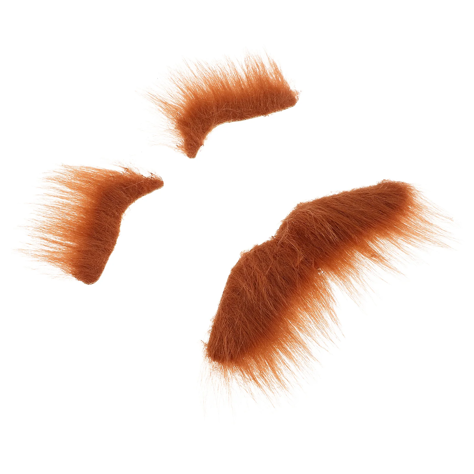 

Party Supplies Man Masquerade Mask Self Adhesive Orange Mustache Brows Halloween Props