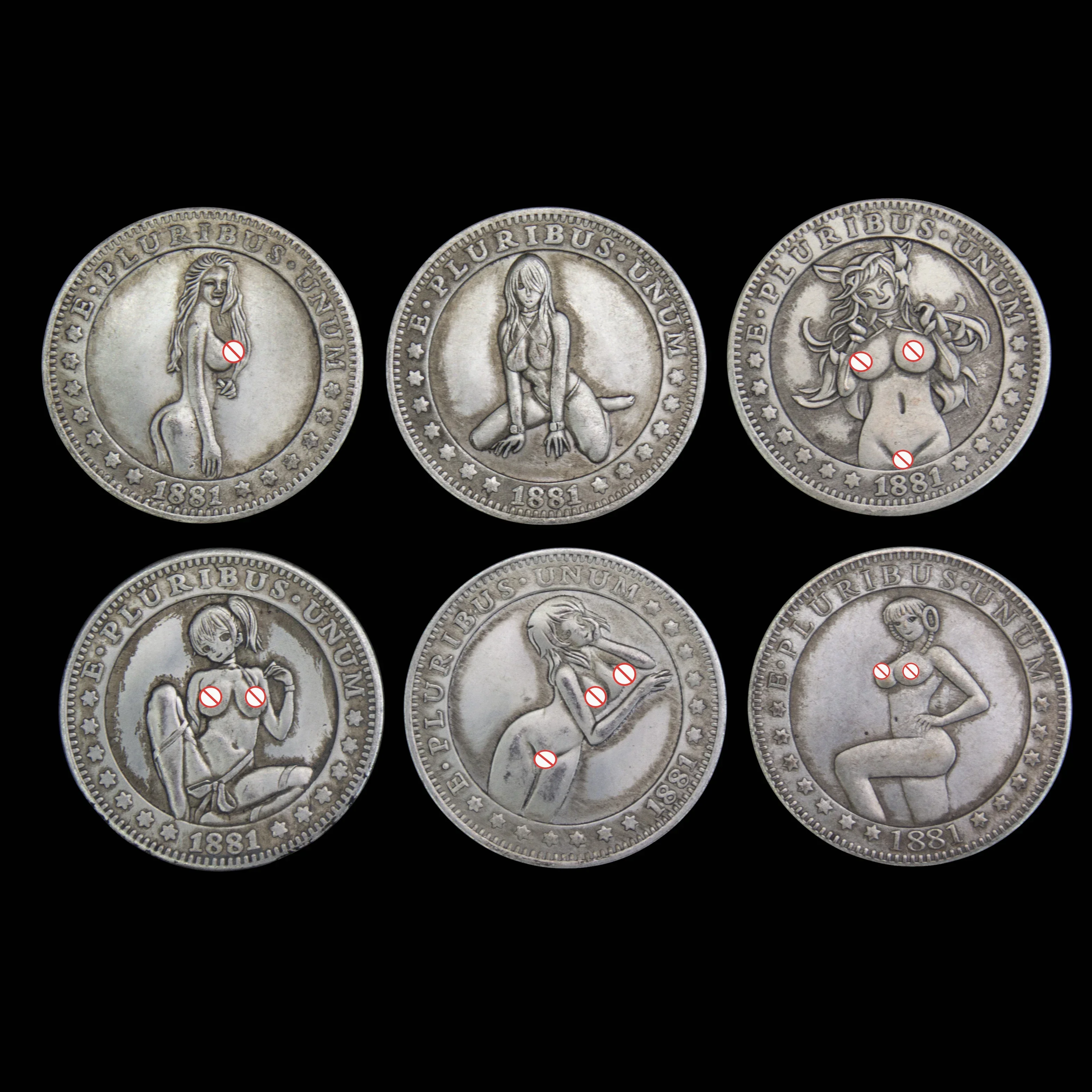 فن صورة مستوحى من الرسوم المتحركة - موضوع موحد لعملة هوبو، عمل فني قابل للجمع لعشاق الرسوم المتحركة، هدية مفاجئة