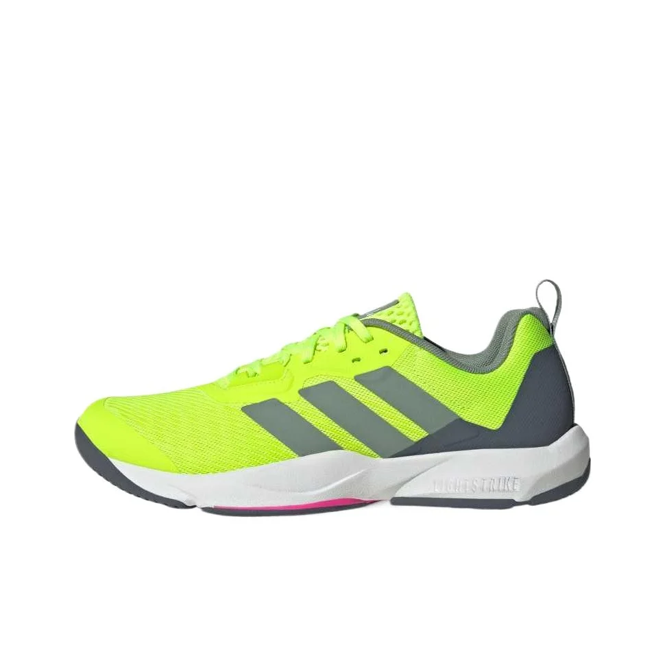 Adidas Rapidmove 2 Fabric Slip Resistant Lightweight Rebound Low top Running Shoes Men's Lemon ID6563