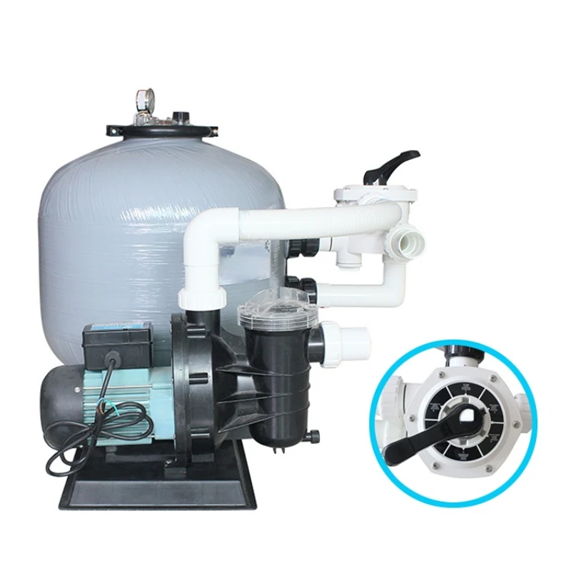 

China Factory Pool Filter Pump Swimming Pool Sand Filter And Pump Filtration System