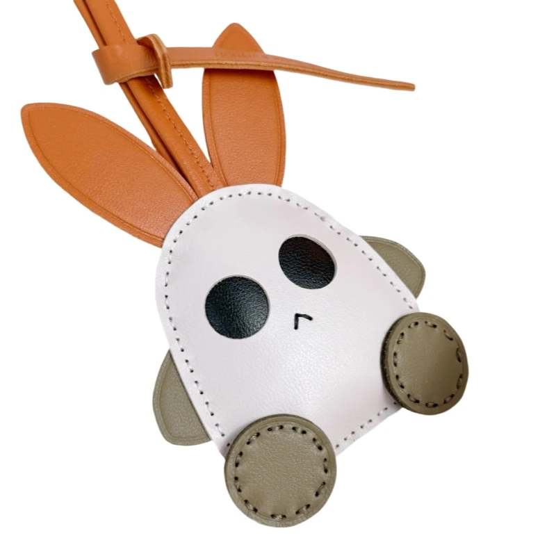 

Luxury H-Series Bunny Style Car Accessory Keychain Pendant Bag Charm: Adorable Trendy Personalized Hot Item Perfect Festive Gift
