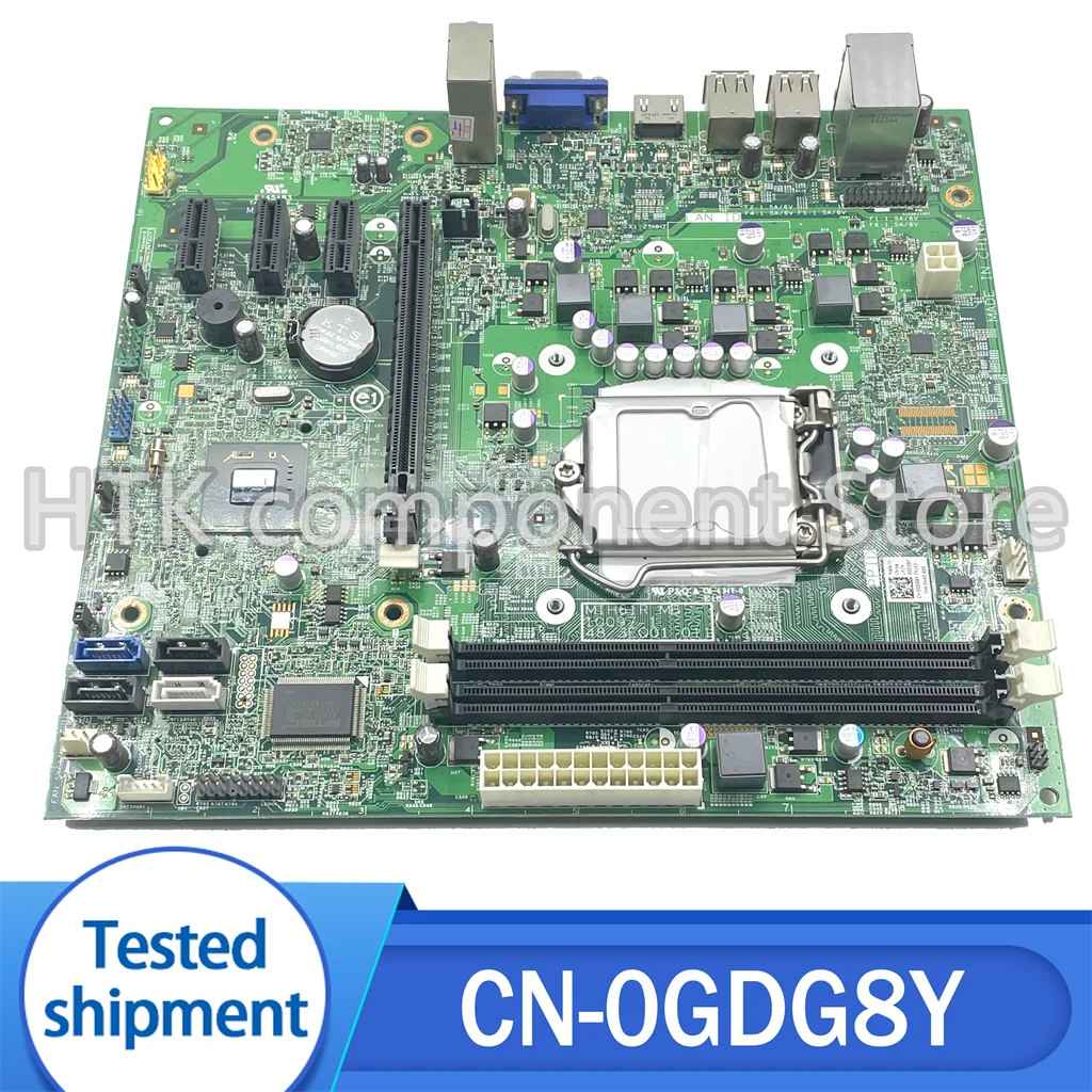 

CN-0GDG8Y For Inspiron 620 260S Desktop Motherboard MIH61R 10097-1 48.3EQ01.011 Mainboard 100%tested fully work