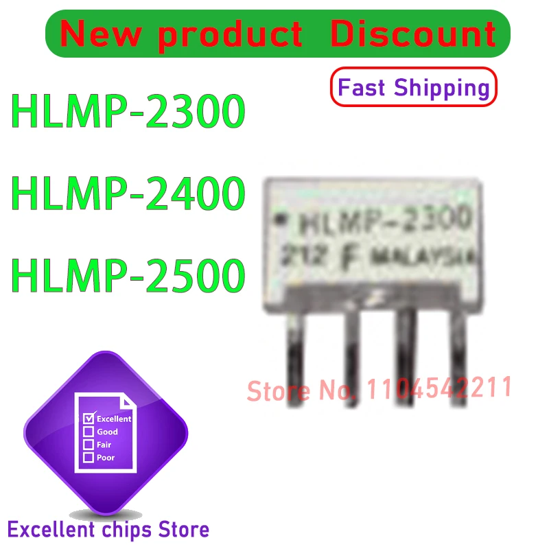 5 unids/lote nuevo Original HLMP-2300 HLMP-2400 HLMP-2500 HLMP2300 HLMP2400 HLMP2500 SIP
