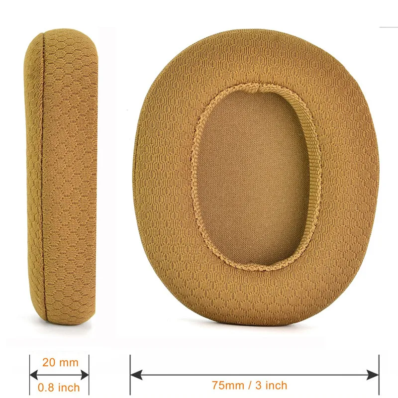 وسادات الأذن وسادة ل Sennheiser HD4.50BT HD4.40BT HD4.30 HD4XX سماعة الأذن استبدال منصات لينة بروتين الجلود الذاكرة الإسفنج