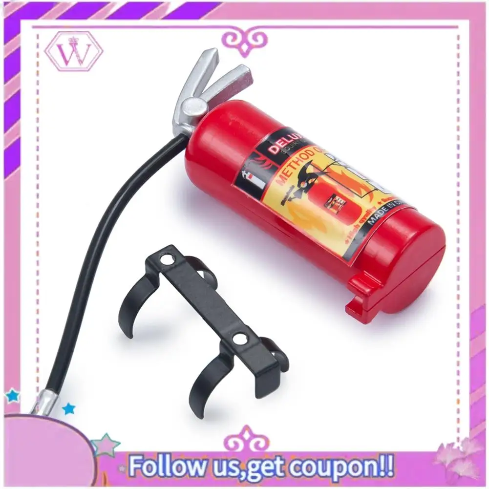 

Upgraded 5Pcs Simulation Fuel Tank Shovel Fire Extinguisher Decoration For 1/10 RC Crawler Car Axial SCX10 Traxxas TRX4 D90
