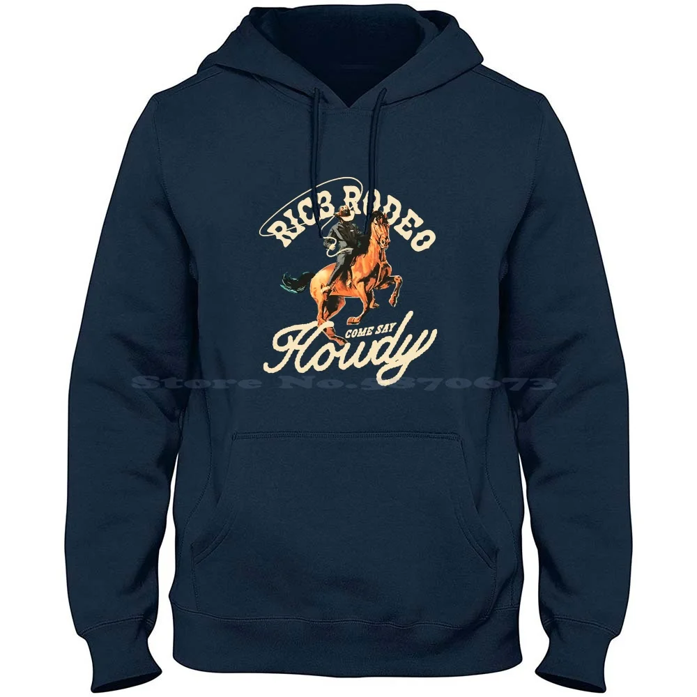 Ric3-Rodeo-Come-Say-Howdy 100% Cotton Hoodie T Shirt Ric3 Rodeo Daniel Ricciardo