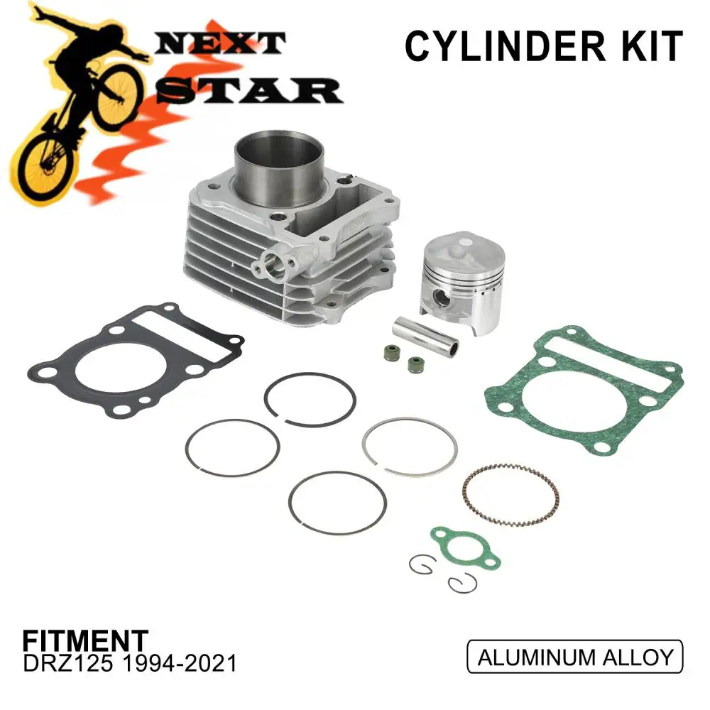 Cylinder Piston Kit For Suzuki DRZ125 1994 1995 1996 1997 1998 1999 2000 2001 2002 2003 2004 2005-2021 Motorcycle Accessories