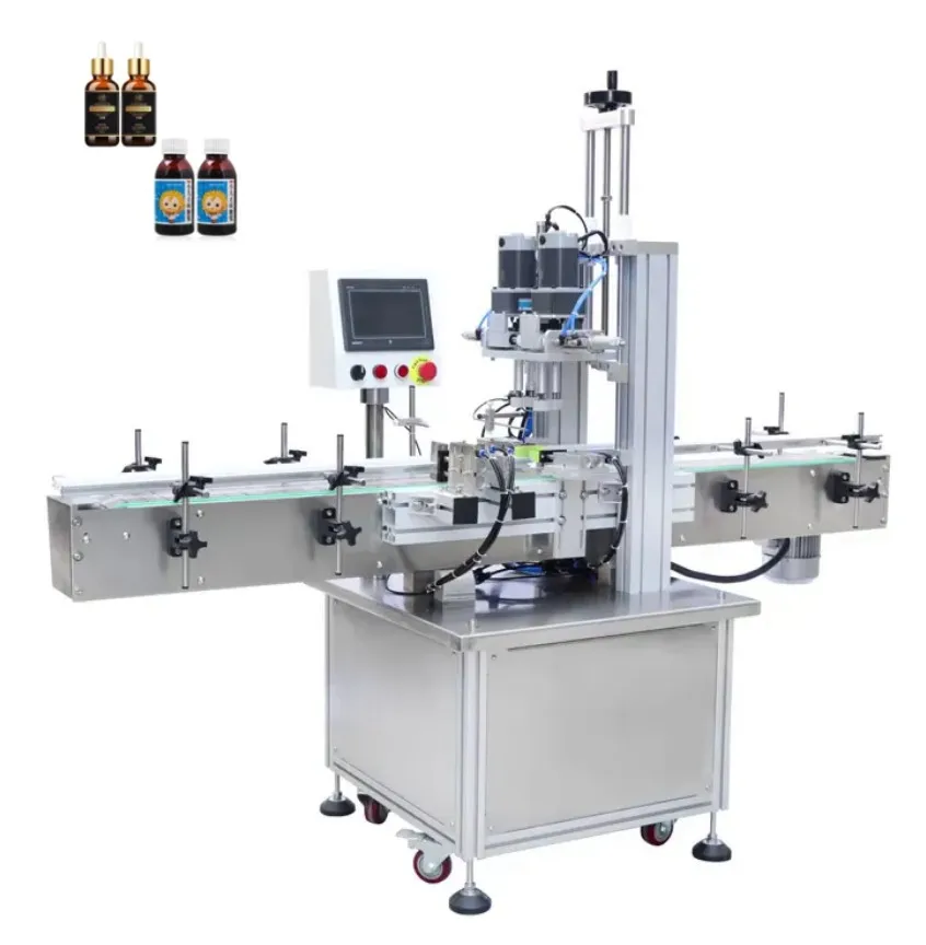 High Effciency LTPK LT-XG16 Pump Cap Automatic Plastic Bottle Jar Capping Machines for Pet Bottles