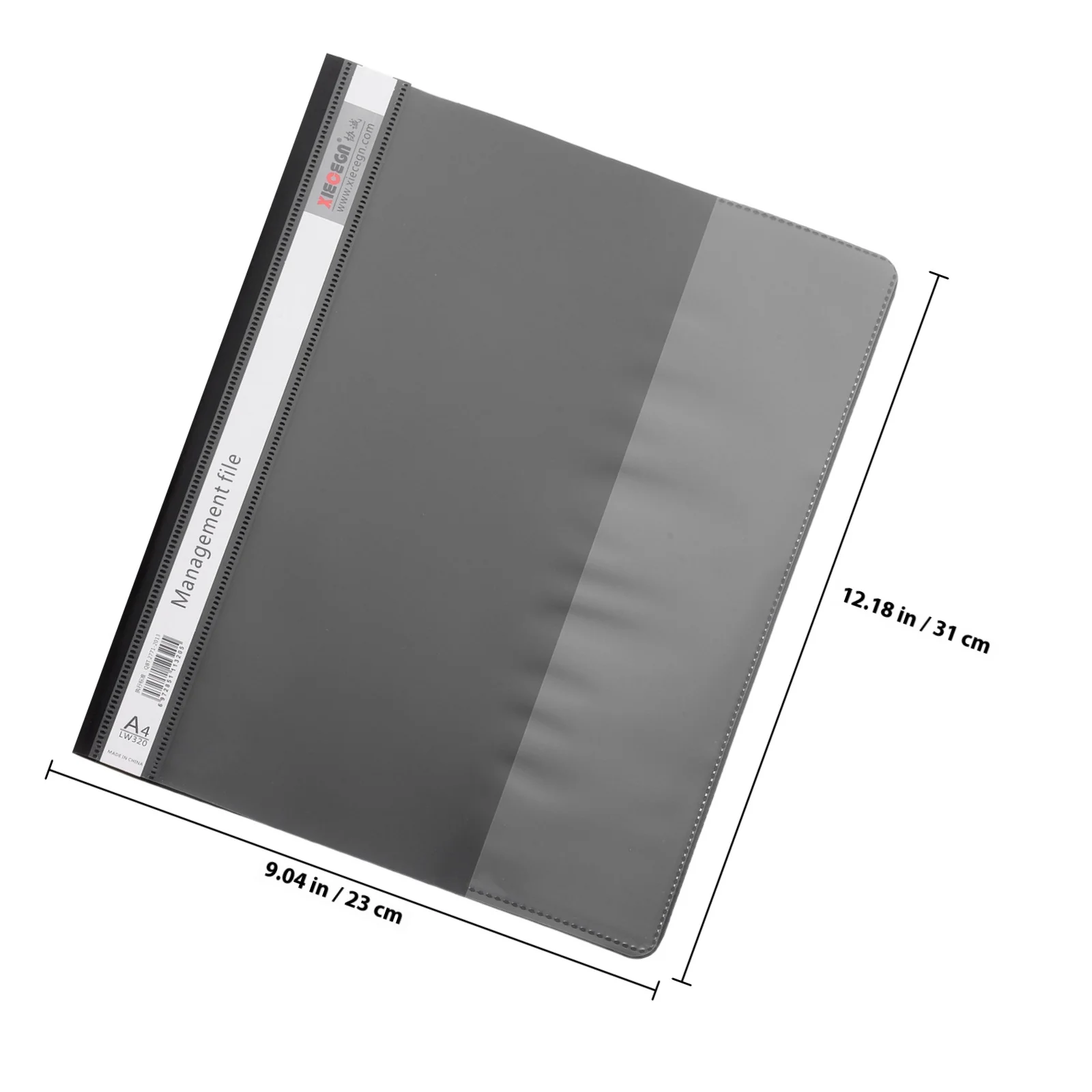 Cartella di progetto A4 da 12 pezzi Porta file riutilizzabile Cartelle di documenti di design a doppio foro Comodo organizzatore Cartella di progetto A4