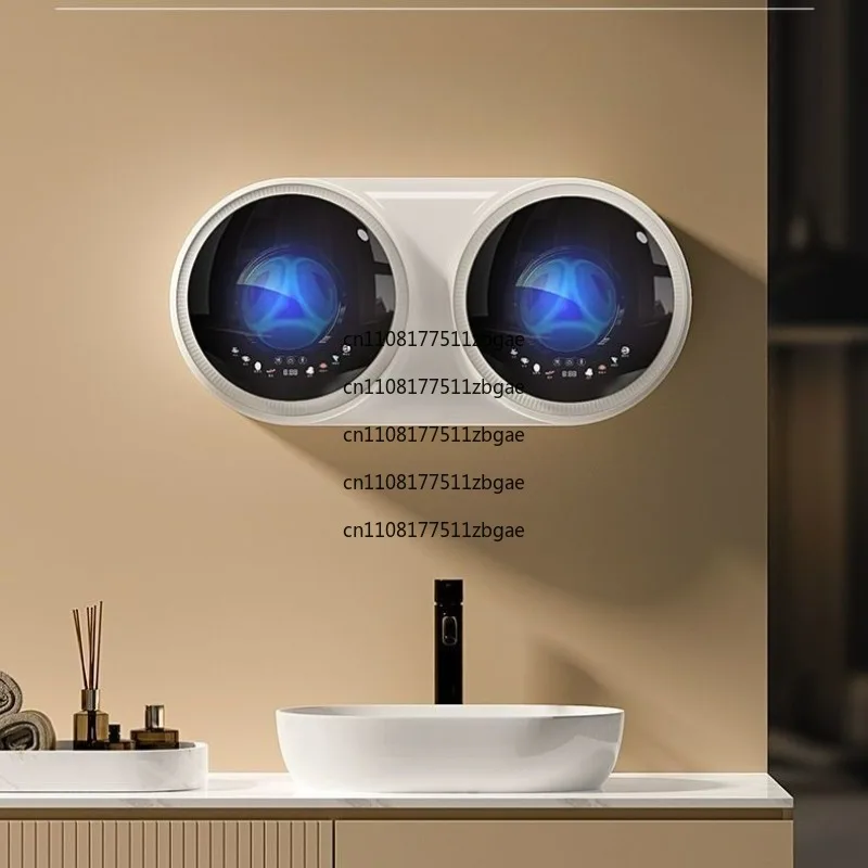 Automatic Underwear Cleaning Machine Washing Machine, Double Drum Household Elution Drying, Small Washing Machine