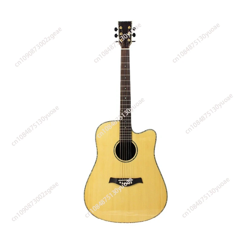 Handmade Acoustic Guitar for Professionals, Playable Gloss Finished GW 40