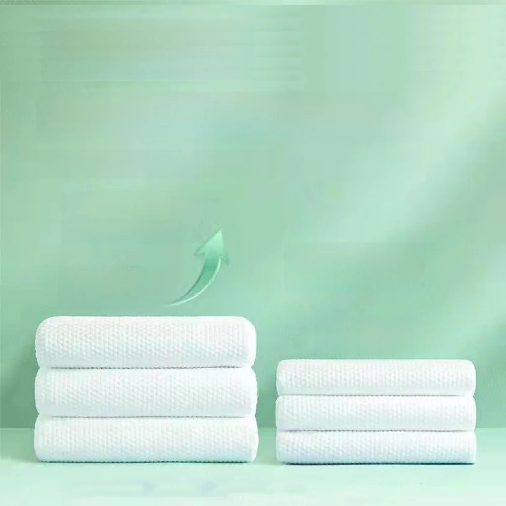 Disposable Baby Bath Towel Cotton Individually Packaged Hotel Sauna Towel Soft Absorbent Skin Friendly Home Textile Towel